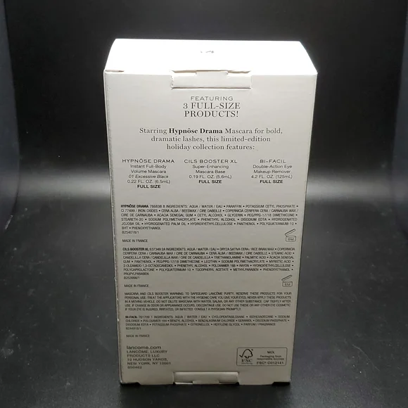 NIB!! LANCÔME 3-Pc. Hypnôse Drama Holiday Mascara Set - Picture 2 of 4